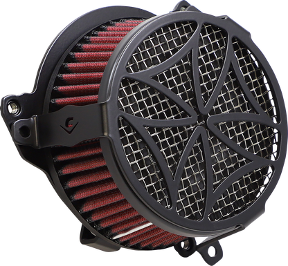 COBRA Air Filter - Cross - XL - Black 606-0103-02B-SB