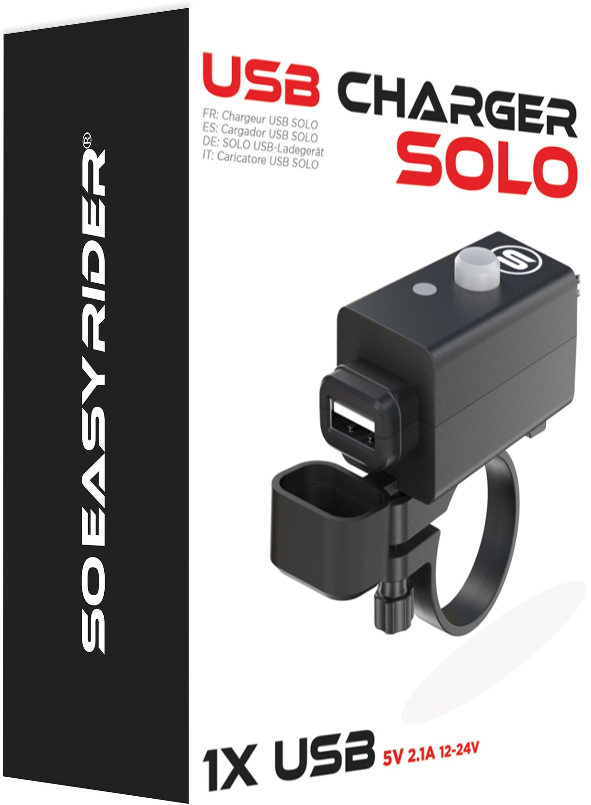 SO EASY RIDER Solo Usb Charger 5v SOLO-USB-5V