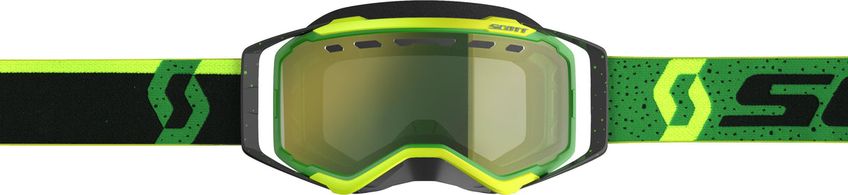 SCOTT Goggle Prospect Snow Green/Black W/Yellow Chrome 262581-1089325