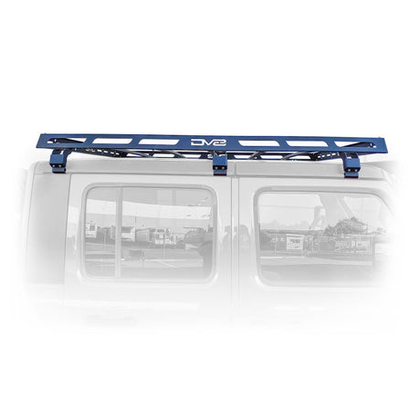 DV8 Offroad 07-18 Jeep Wrangler JK 4 DR / JL 2 DR & JT / 18+ Gladiator Roof Rack RRJL-02
