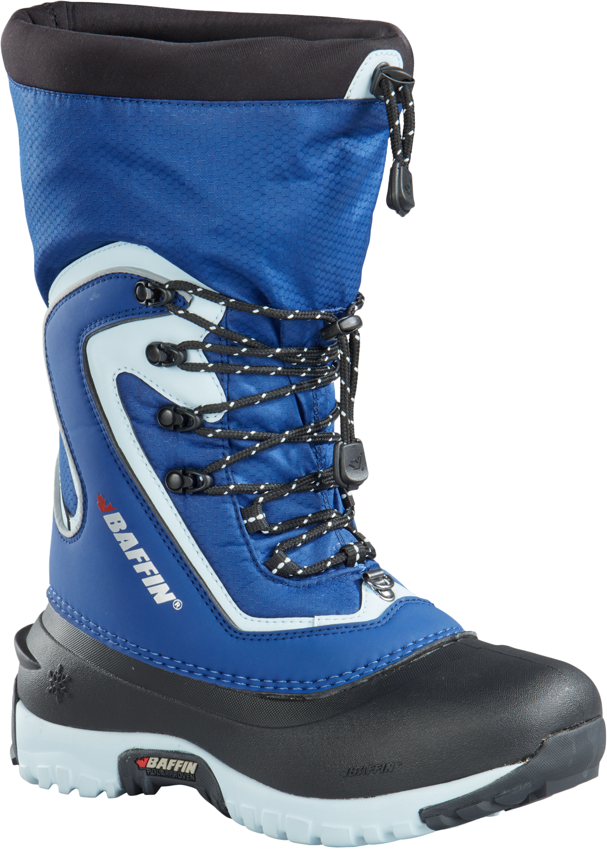 BAFFIN Women's Flare Boots Twilight Blue Sz 08 LITE-W004-TAH-08
