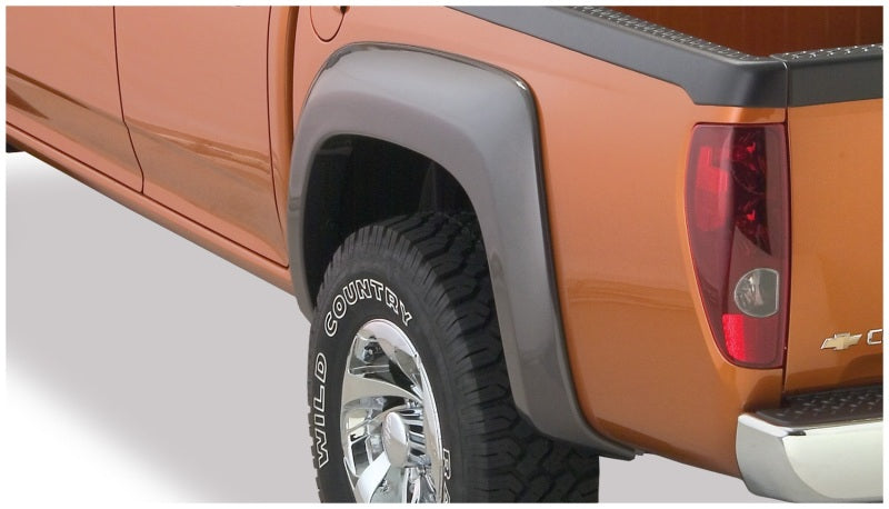 Bushwacker 04-12 GMC Canyon Extend-A-Fender Style Flares 2pc 61.1/72.8in Bed - Black 41028-02