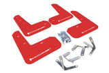 Rally Armor 13-17 Subaru BRZ / Scion FR-S Red UR Mud Flap w/ White Logo MF23-UR-RD/WH