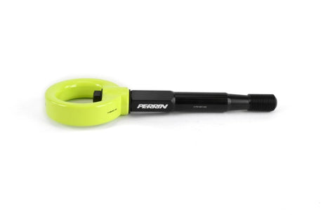 Perrin 15-17 Subaru WRX/STI Tow Hook Kit (Front) - Neon Yellow PSP-BDY-232NY
