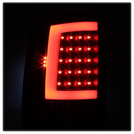 Xtune GMC Sierra 07-13 LED Tail Lights Black ALT-ON-GS07-G2-LED-BK 5081551