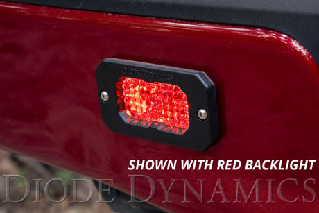 Diode Dynamics Stage Series 2 In LED Pod Pro - White Flood Flush RBL (Pair) DD6436P