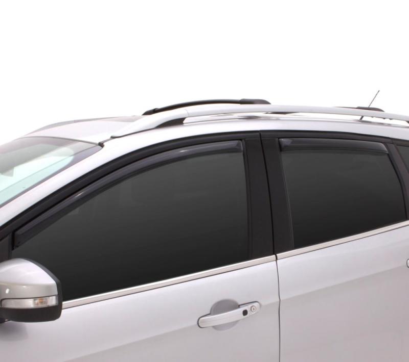 AVS 10-18 Toyota 4Runner Ventvisor In-Channel Front & Rear Window Deflectors 4pc - Smoke 194242