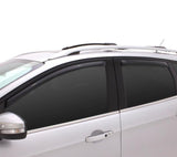 AVS 13-18 Toyota Avalon Ventvisor In-Channel Front & Rear Window Deflectors 4pc - Smoke 194426