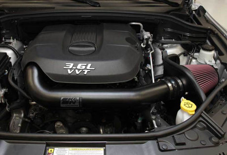 K&N High Flow Performance Intake Kit 11 Jeep Grand Cherokee 3.6L V6 / 11 Dodge Durango 3.6L V6 77-1560KTK