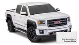 Bushwacker 19-21 Chevrolet Silverado 1500 Pocket Style Flares 4pc - Summit White 40927-14