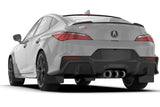 Rally Armor 23-24 Acura Integra + Integra A-Spec Black UR Mud Flap W/Blue Logo (No Drilling Req.) MF109-UR-BLK-BL
