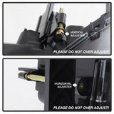 Xtune Dodge Ram 1500 02-05 Amber Crystal Headlights Black HD-JH-DR02-AM-BK 5014313