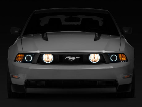 Raxiom 05-12 Ford Mustang GT LED Halo Fog Lights (Smoked) 49134