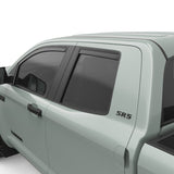 EGR 07-12 Toyota Tundra Crew Max In-Channel Window Visors - Set of 4 - Matte (575195) 575195