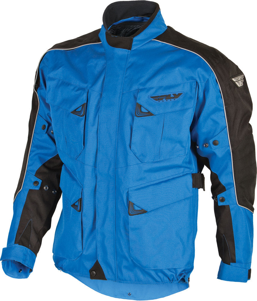 FLY RACING Terra Trek 3 Jacket Blue/Black Sm #5791 477-2062~2