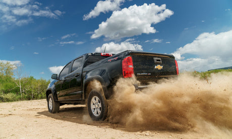 Bushwacker 15-19 Chevy Colorado (Excl. ZR2) OE Style Fender Flares 2pc Rear - Black 40134-02