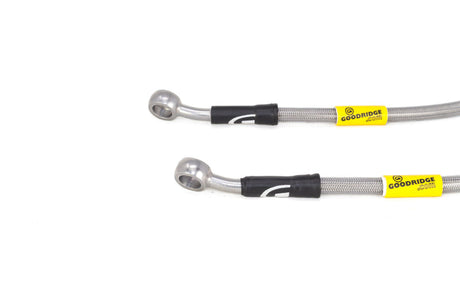 Goodridge 13-15 Nissan Sentra w/ Rear Disc Brakes SS Brake Line Kit 22047