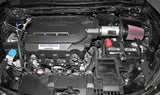 K&N 13-14 Honda Accord 3.5L V6 69 Series Typhoon Air Intake System - Silver Cold Air Intake Kit 69-1212TS