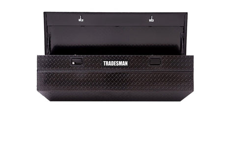 Tradesman Aluminum Flush Mount Truck Tool Box (56in.) - Black 79456
