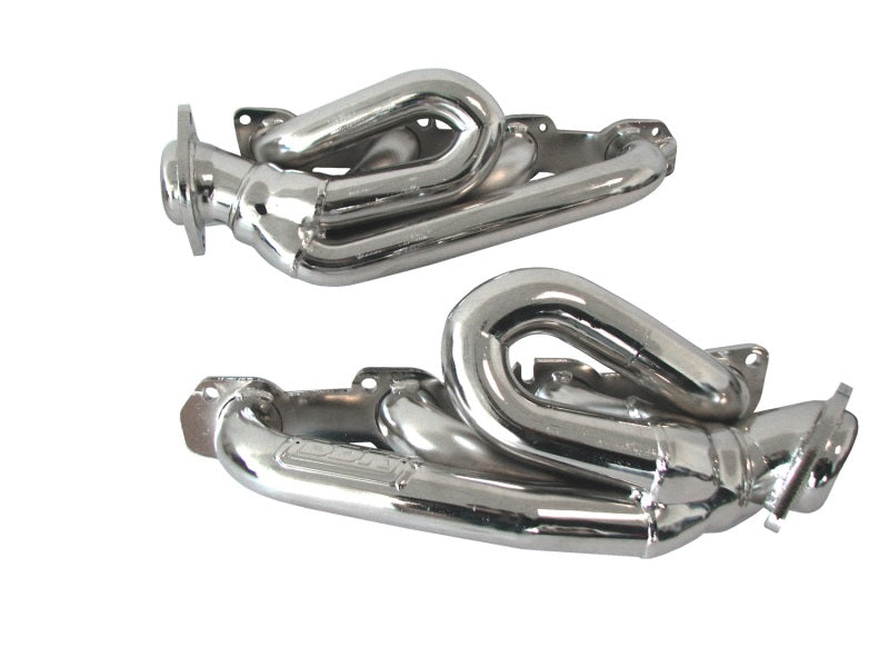 BBK 09-18 Dodge Ram 5.7L Hemi Shorty Tuned Length Exhaust Headers - 1-3/4 Silver Ceramic 40140