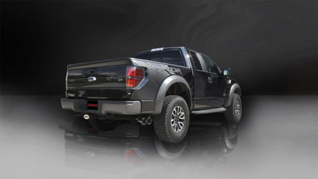 Corsa 11-14 Ford F-150 Raptor 6.2L V8 144in Wheelbase Xtreme Cat-Back Resonator Delete Kit Exhaust 14758