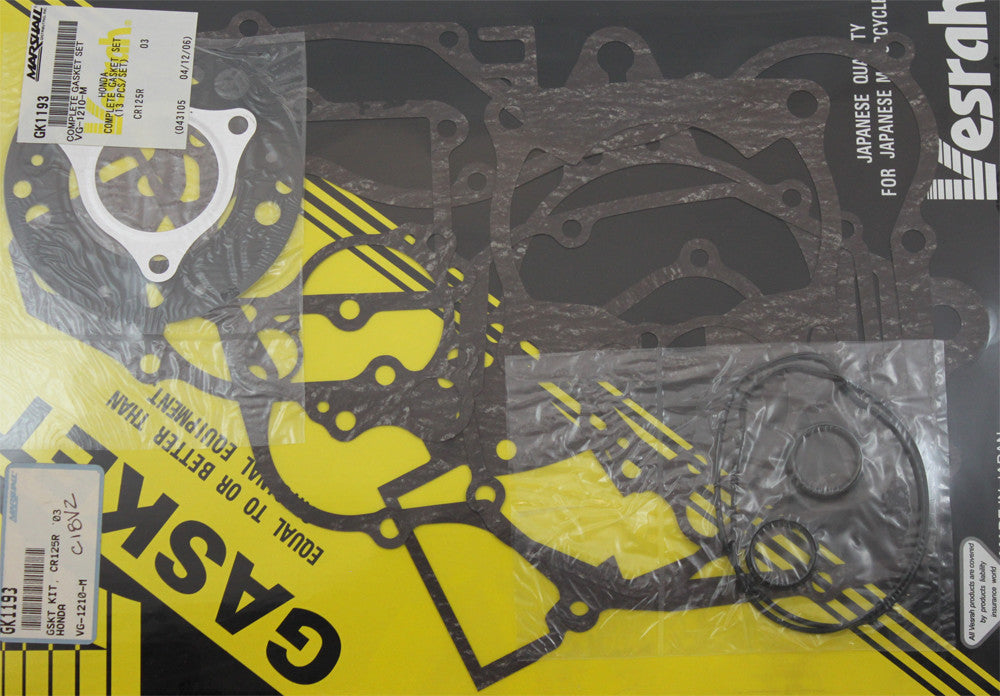 VESRAH Gskt Kit- Cr125r '03 Honda VG-1210-M