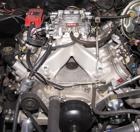Edelbrock Manifold LS1 Victor Jr EFI to Carbureted Conversion 2908