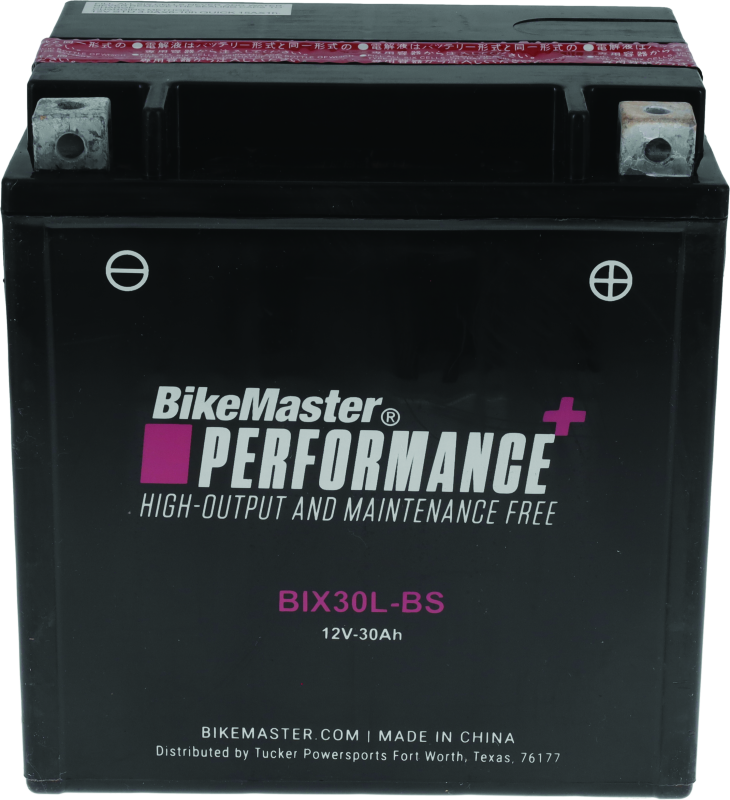 BikeMaster BIX30L-BS Battery 781139