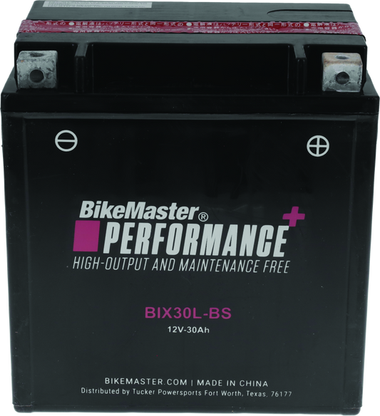 BikeMaster BIX30L-BS Battery 781139