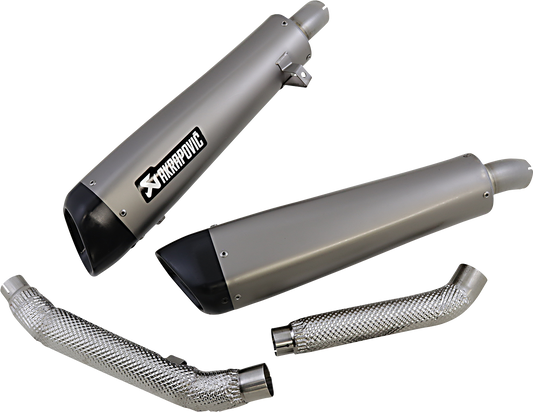 AKRAPOVIC Titanium Mufflers S-T12SO3-HCQT 1811-3943