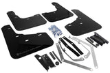 Rally Armor 13-19 USDM Ford Fiesta ST Black UR Mud Flap w/ Blue Logo MF29-UR-BLK/BL