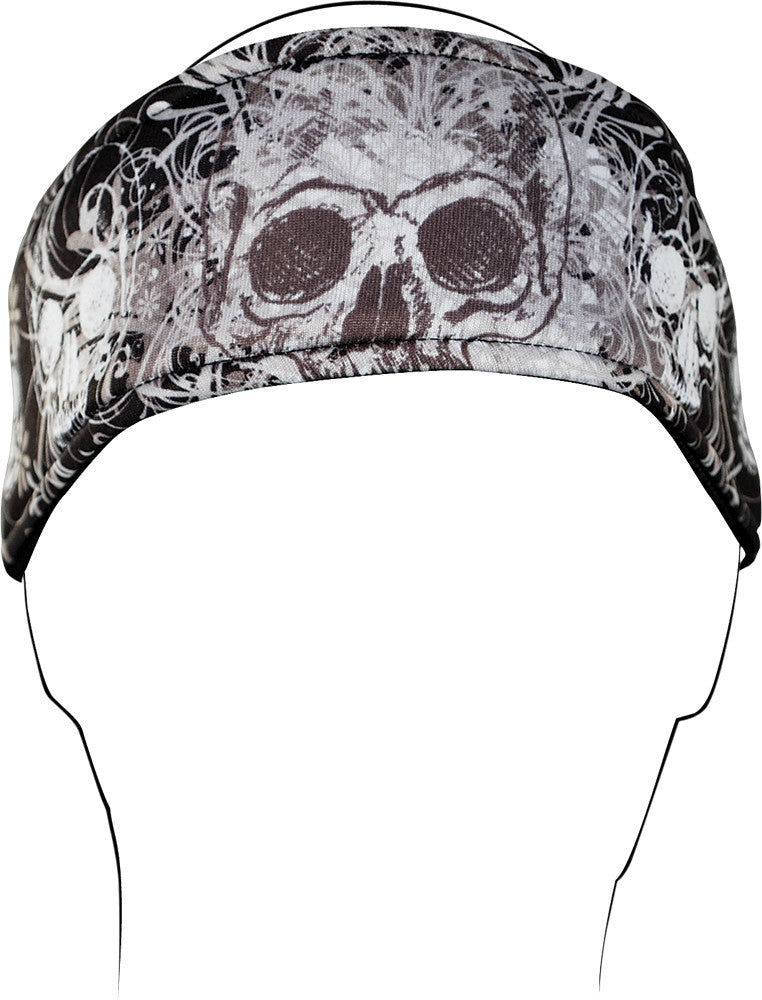 ZAN Headband (Davinci Skull) HB003