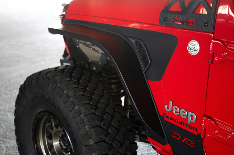DV8 Offroad 20-23 Jeep Gladiator JT Slim Fender Flares FDGL-07