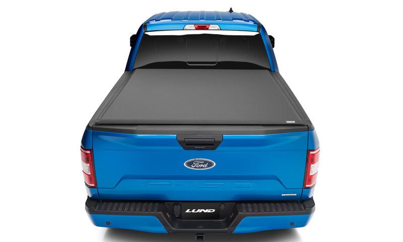 Lund 17-23 Ford F-250/350 Super Duty (6.8ft. Bed) Genesis Elite Roll Up Tonneau Cover - Black 968250