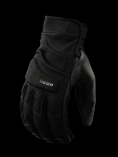 IN STOCK ICON Women's Superduty3™ Gloves - Black - Large 3302-0921