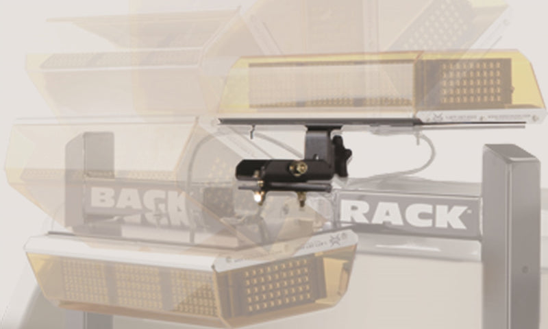 BackRack Light Bracket 16in x 7in Base Center Mount Folding 91002RECF