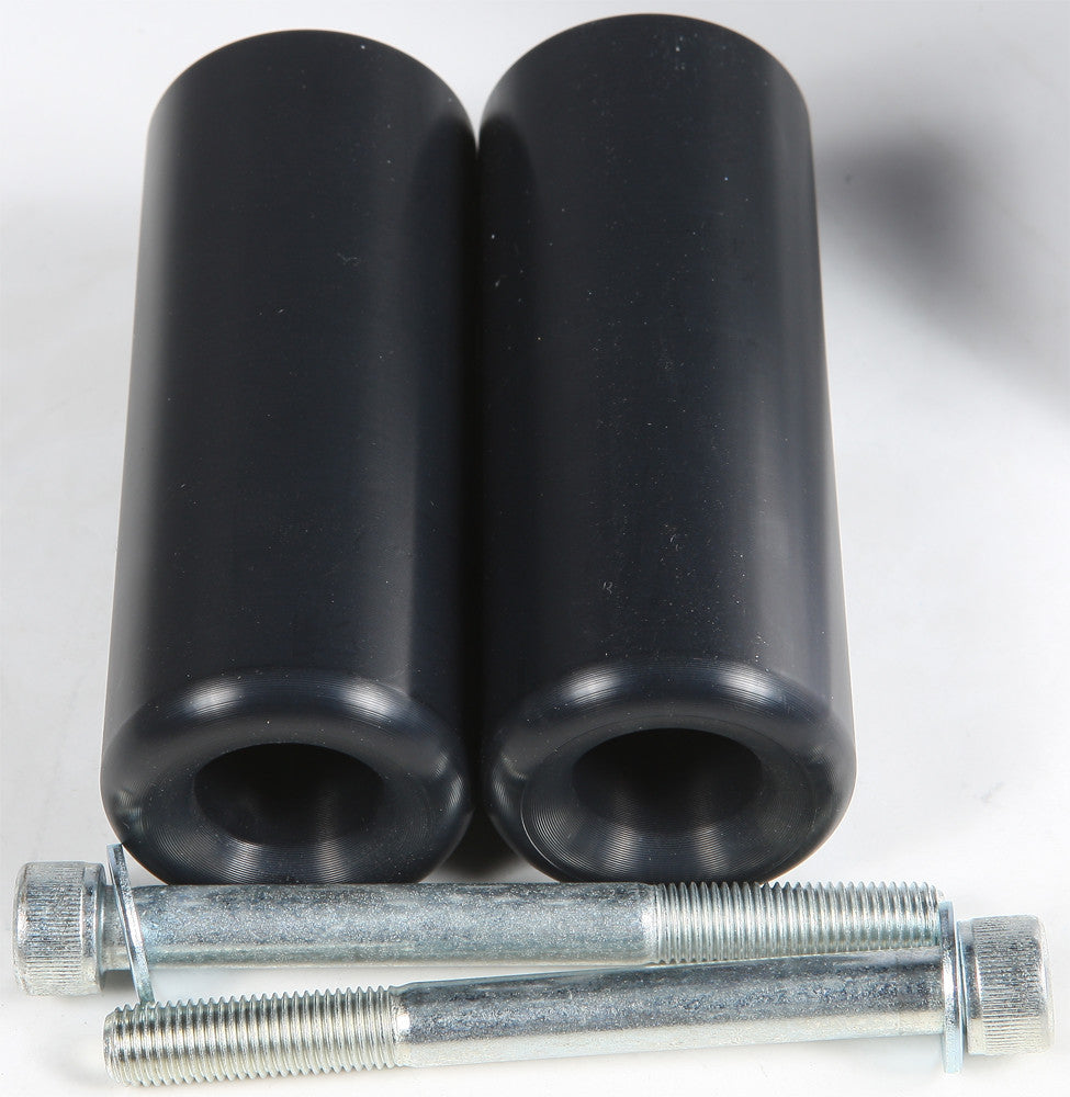 SHOGUN Frame Sliders Black No Cut 750-3129