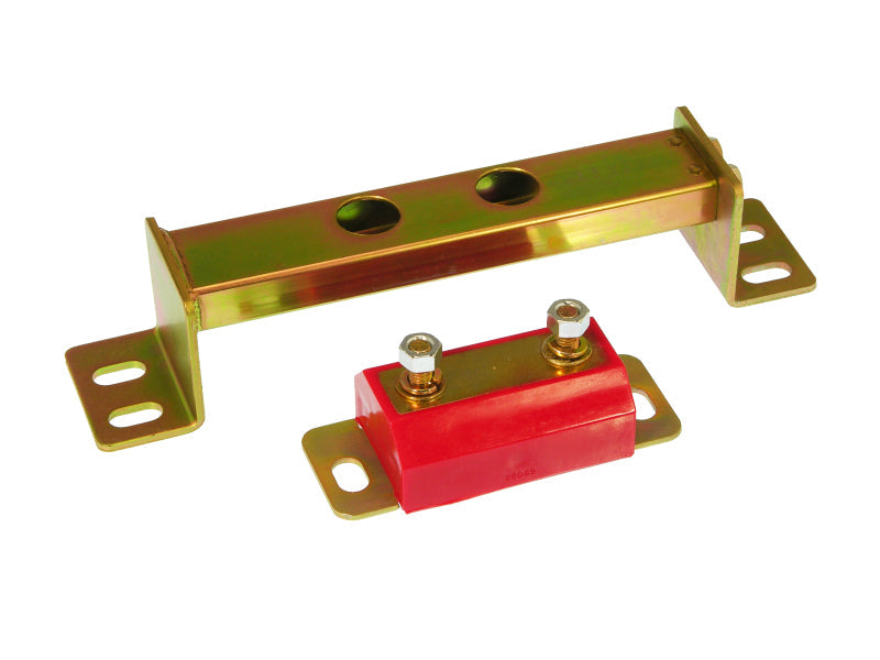 Prothane 99-04 Ford Mustang Trans Mount & Crossmember Kit - Red 6-1606
