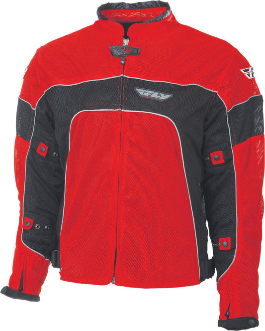 FLY RACING Coolpro Ii Mesh Jacket Red/Black 3x #5791 477-4031~7