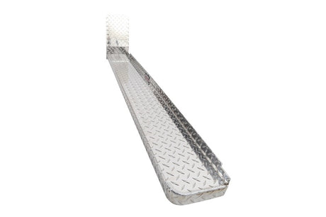Deezee 15-23 Ford F150/Super Duty Running Board Cab Section Brite-Tread Aluminum DZ 2053