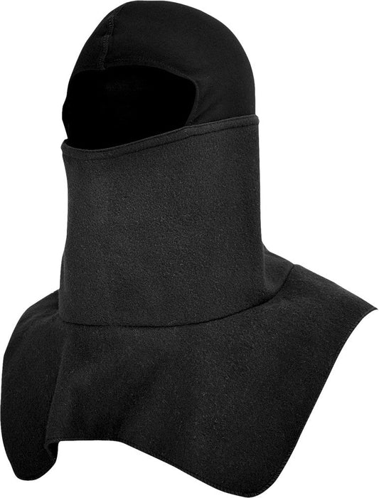 ZAN Balaclava Fleece Spandex Crown Black WB114S