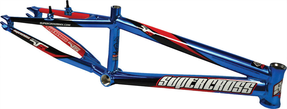 SUPERCROSS Envy V5 20" Race Frame Trans Blue Expert EVV-EXP-TRB
