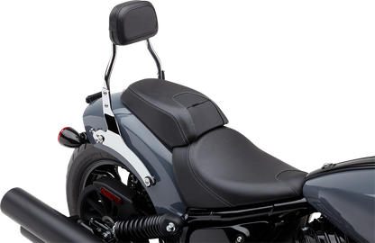 COBRA Detachable Backrest - Mini - Chrome - Chieftain 502-2012