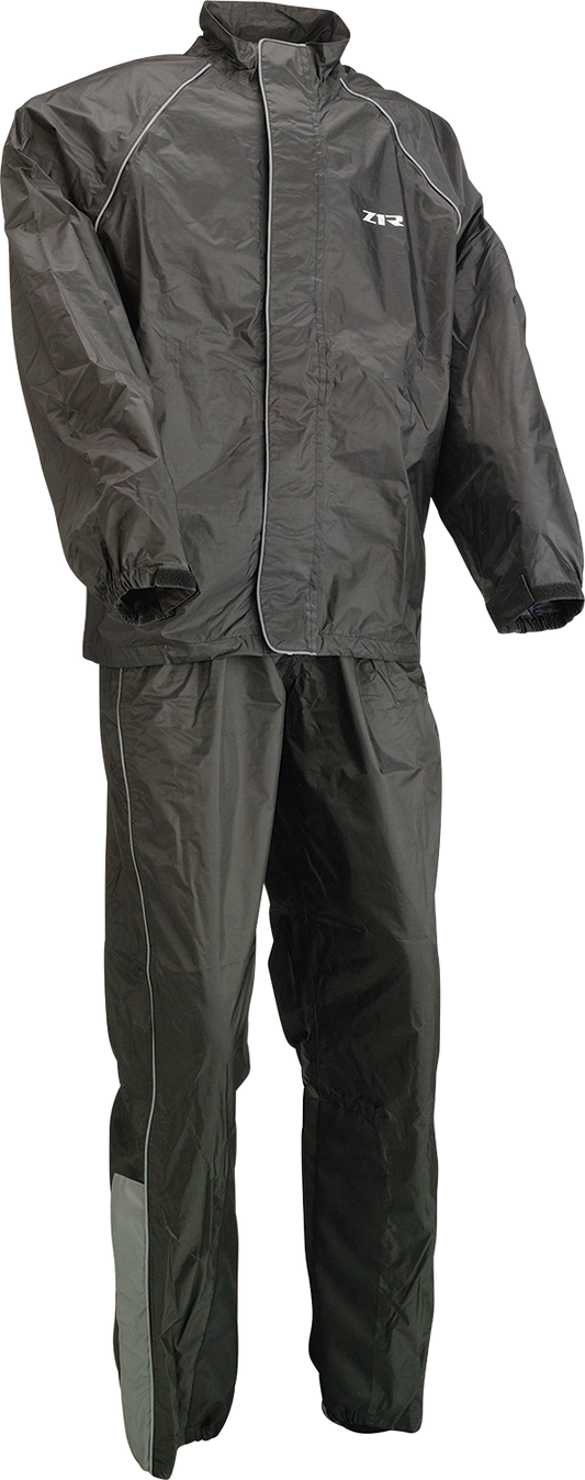 Z1R 2-Piece Rainsuit - Black - XL 2851-0525