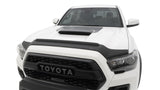 AVS 16-18 Toyota Tacoma Aeroskin II Textured Low Profile Hood Shield - Black 436079