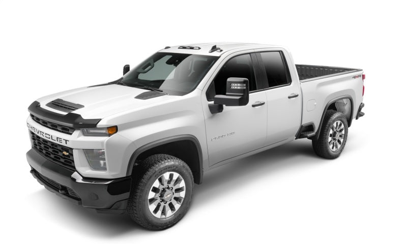 AVS 20-22 Chevrolet Silverado 2500 HD Aeroskin Low Profile Hood Shield - Matte Black 377187