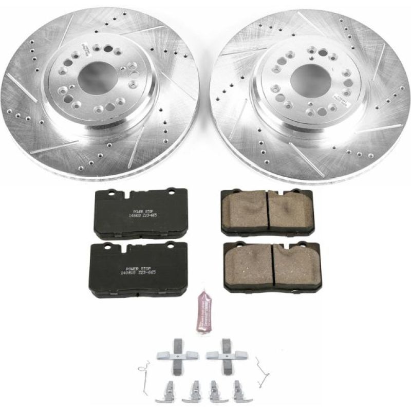 Power Stop 95-00 Lexus LS400 Front Z23 Evolution Sport Brake Kit K5099