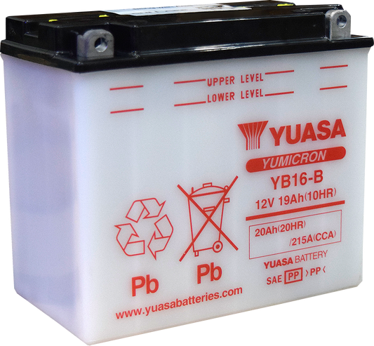 YUASA Battery - YB16-B YUAM2216YTWN