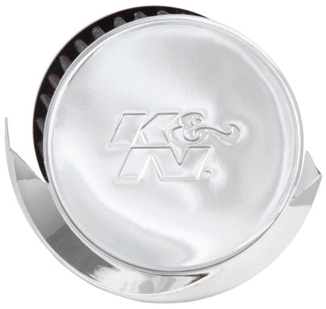 K&N 1in Flange L x 3in OD x 2.5in Height Clamp On Crankcase Vent Filter 62-1516