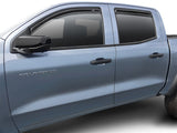 AVS 2023 Chevrolet Colorado Ventvisor Low Profile Deflectors 4pc - Smoke 194218